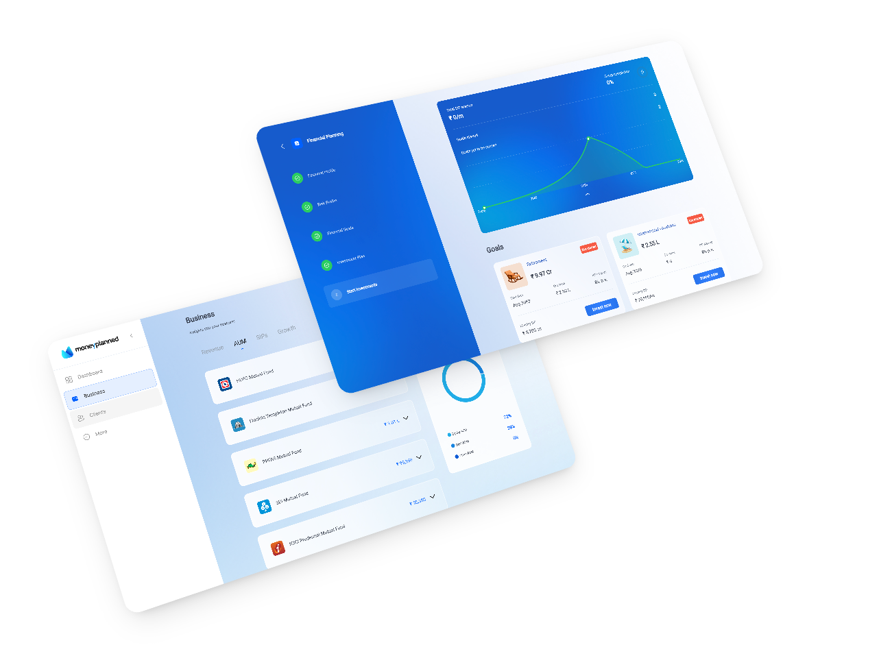 AI-Powered Advisory Platform Dashboard